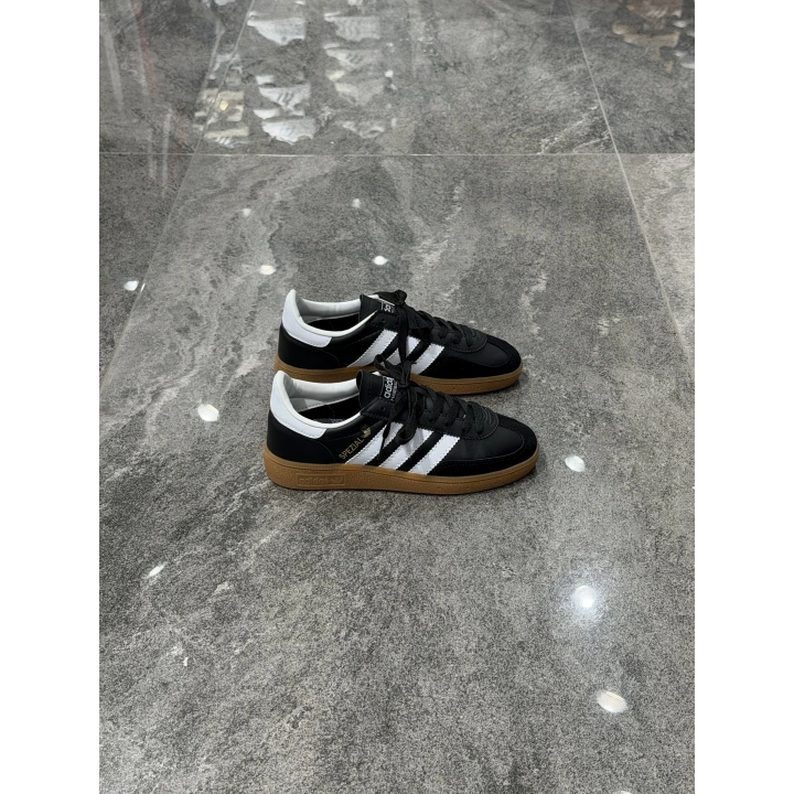 Adidas Spezıal Siyah Beyaz Cild Deri Bal Taban Spor Ayakkabı