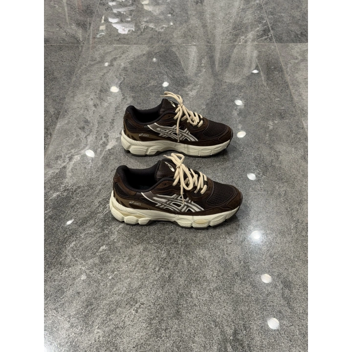 Asıcs Gel-Nyc Chunky Kahve Krem Spor Ayakkabı