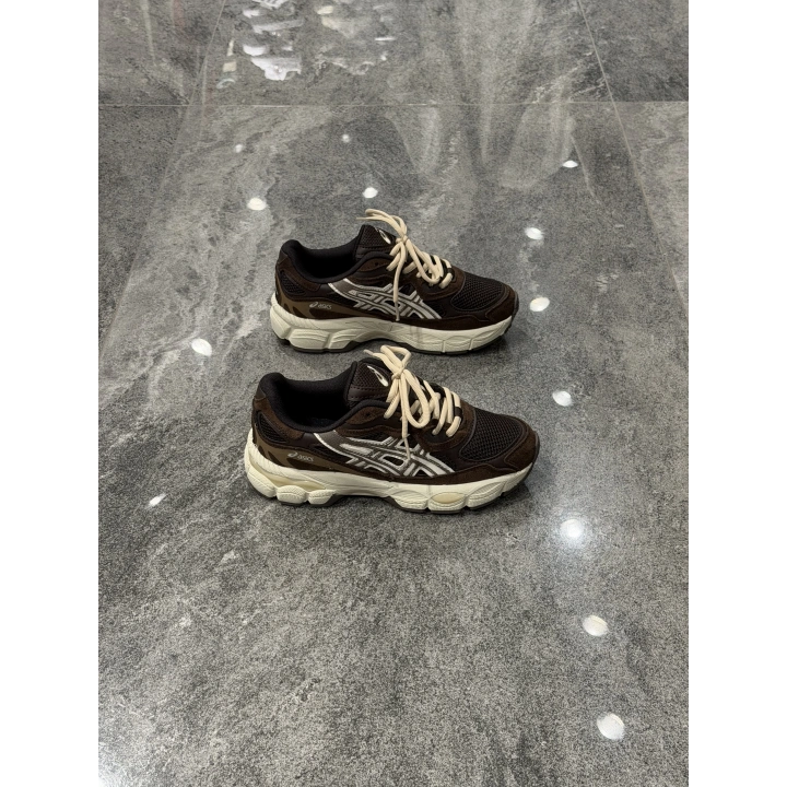 Asıcs Gel-Nyc Chunky Kahve Krem Spor Ayakkabı