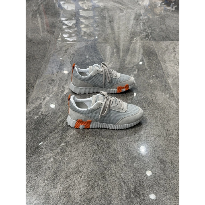 Hermes Bouncing Gri Detaylı Spor Ayakkabı