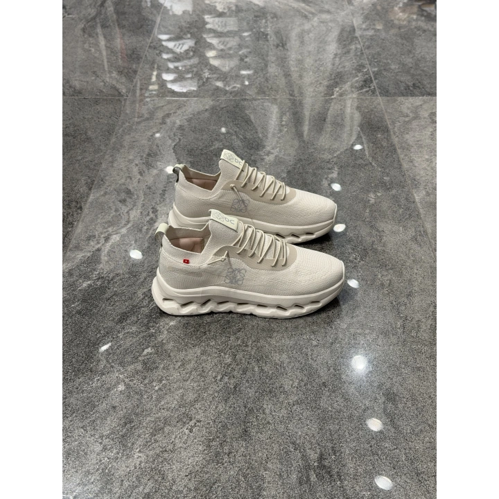 Loewe X On Running Krem Bez Detaylı Spor Ayakkabı