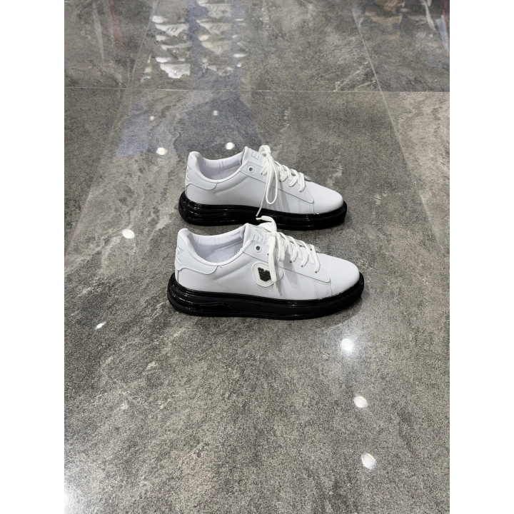 Emporıo Armanı Beyaz Siyah Air Taban Spor Ayakkabı