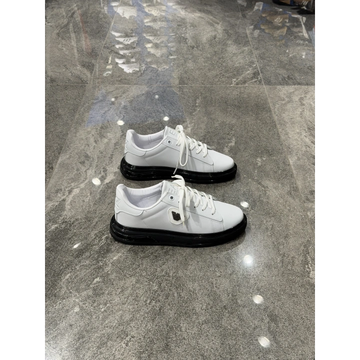 Emporıo Armanı Beyaz Siyah Air Taban Spor Ayakkabı