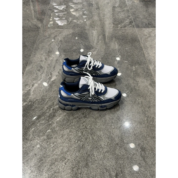 Asıcs Gel-Nyc Chunky Koyu Laci Gri Detaylı Spor Ayakkabı