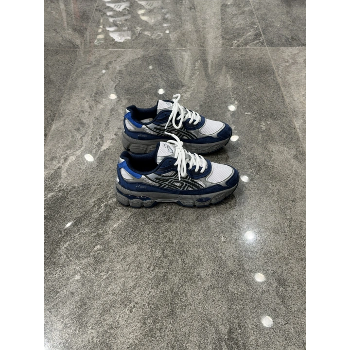 Asıcs Gel-Nyc Chunky Koyu Laci Gri Detaylı Spor Ayakkabı