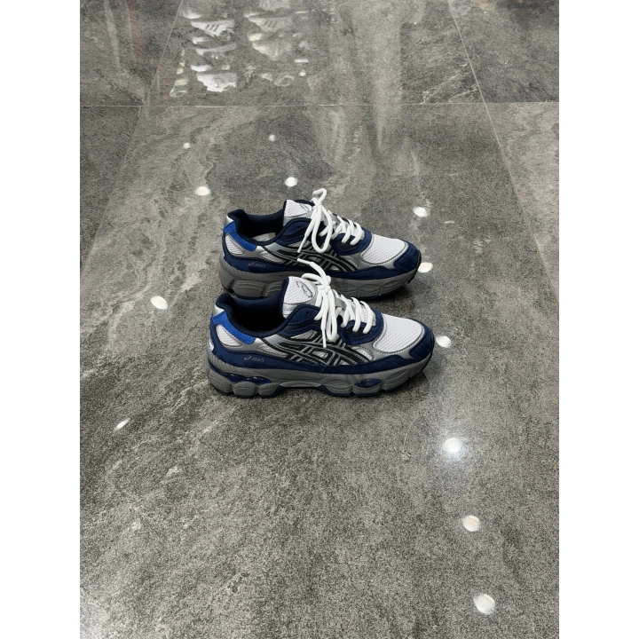 Asıcs Gel-Nyc Chunky Koyu Laci Gri Detaylı Spor Ayakkabı