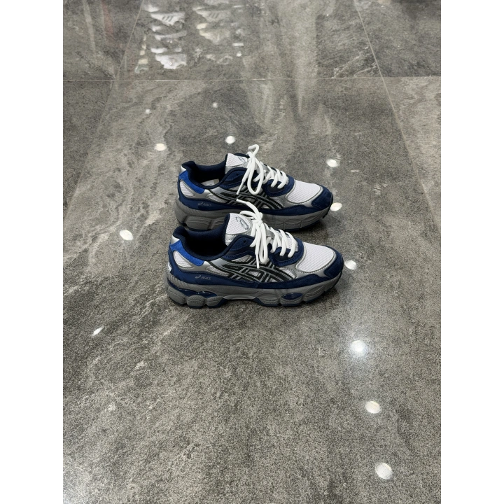 Asıcs Gel-Nyc Chunky Koyu Laci Gri Detaylı Spor Ayakkabı