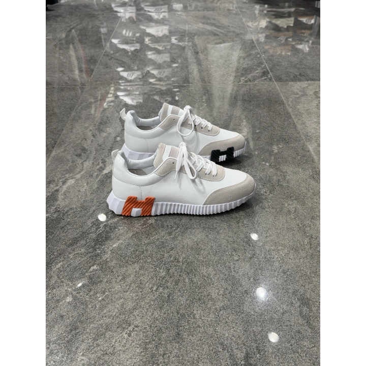 Hermes Bouncing Beyaz Detaylı Spor Ayakkabı