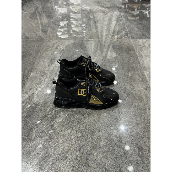 Dolce&Gabbana Daymaster Air Taban Siyah Gold Spor Ayakkabı