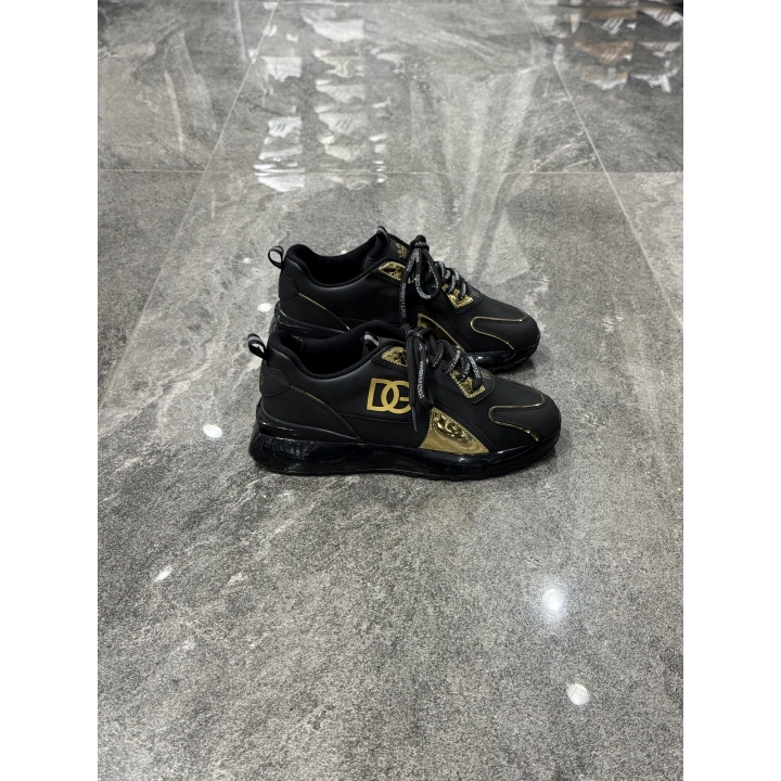 Dolce&Gabbana Daymaster Air Taban Siyah Gold Spor Ayakkabı