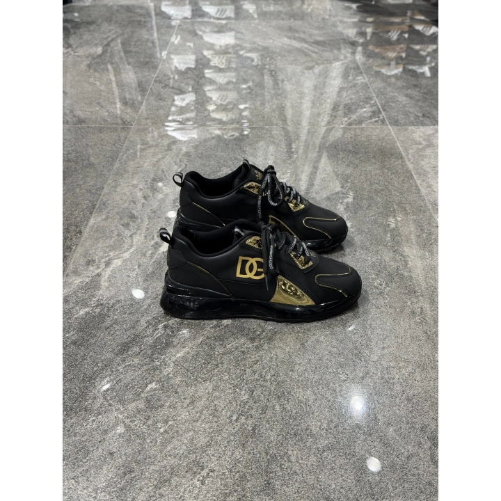 Dolce&Gabbana Daymaster Air Taban Siyah Gold Spor Ayakkabı