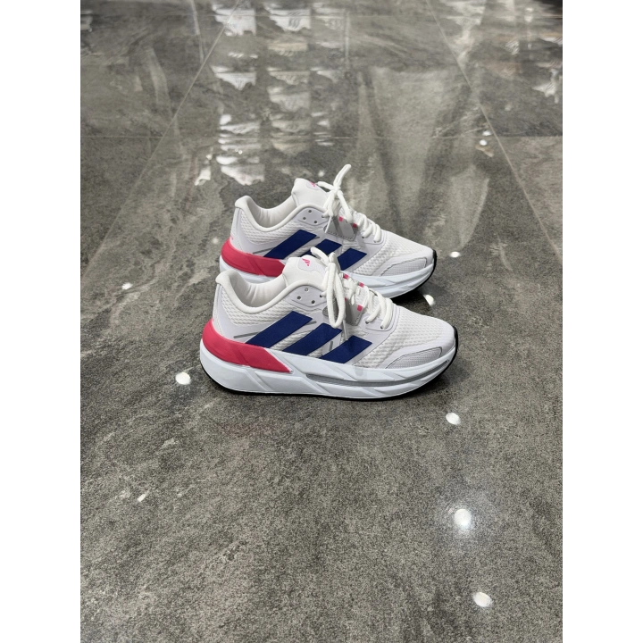 Adidas Adistar CS Beyaz Mavi Pembe Detaylı Spor Ayakkabı