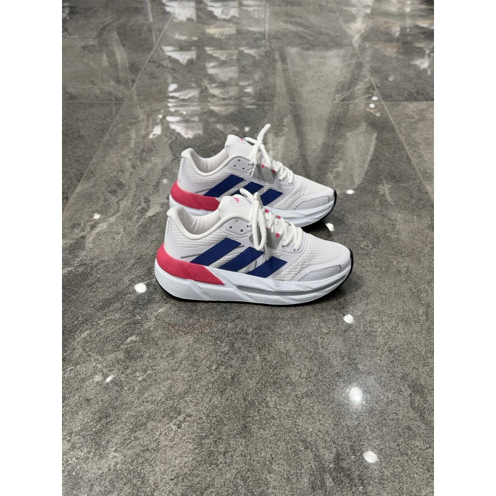 Adidas Adistar CS Beyaz Mavi Pembe Detaylı Spor Ayakkabı