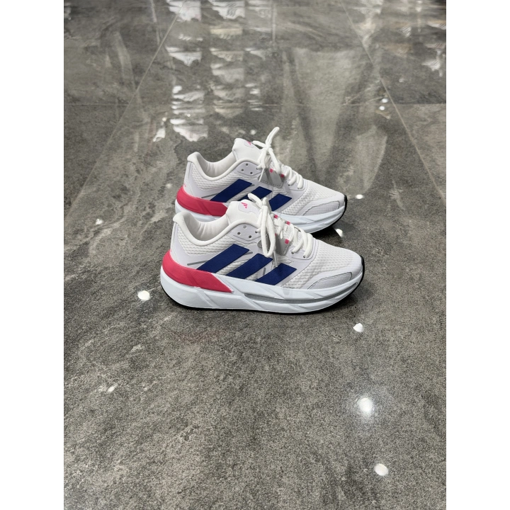 Adidas Adistar CS Beyaz Mavi Pembe Detaylı Spor Ayakkabı