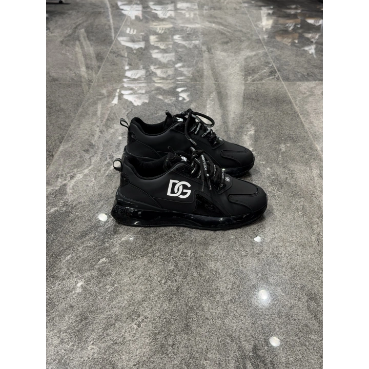 Dolce&Gabbana Daymaster Air Taban Siyah Beyaz Detaylı Spor Ayakkabı