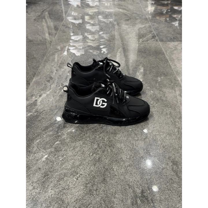 Dolce&Gabbana Daymaster Air Taban Siyah Beyaz Detaylı Spor Ayakkabı