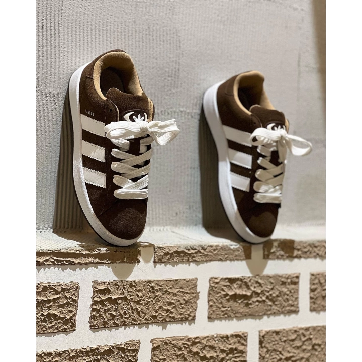 Adidas Campüs Kahve Beyaz