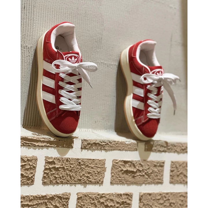 Adidas campüs kırmızı beyaz