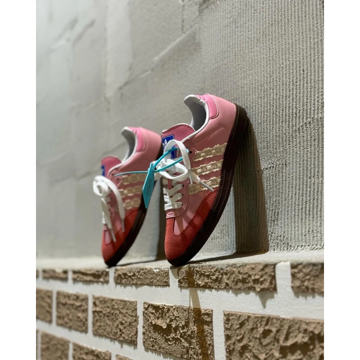 Adidas Clarks Samba Pink