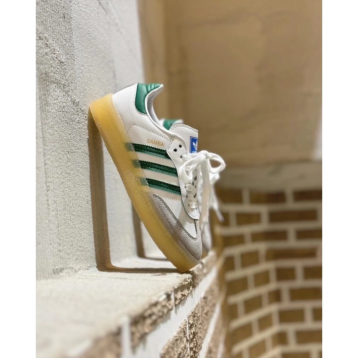 Adidas Clarks Samba White Green