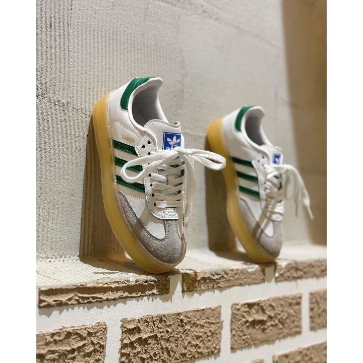 Adidas Clarks Samba White Green