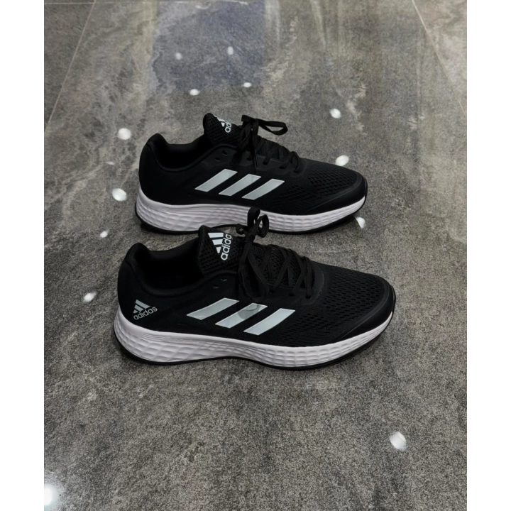 Adidas Duramo SL 2.0 Siyah Beyaz Detaylı