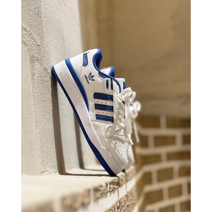 Adidas Forum Low Beyaz Mavi Detaylı