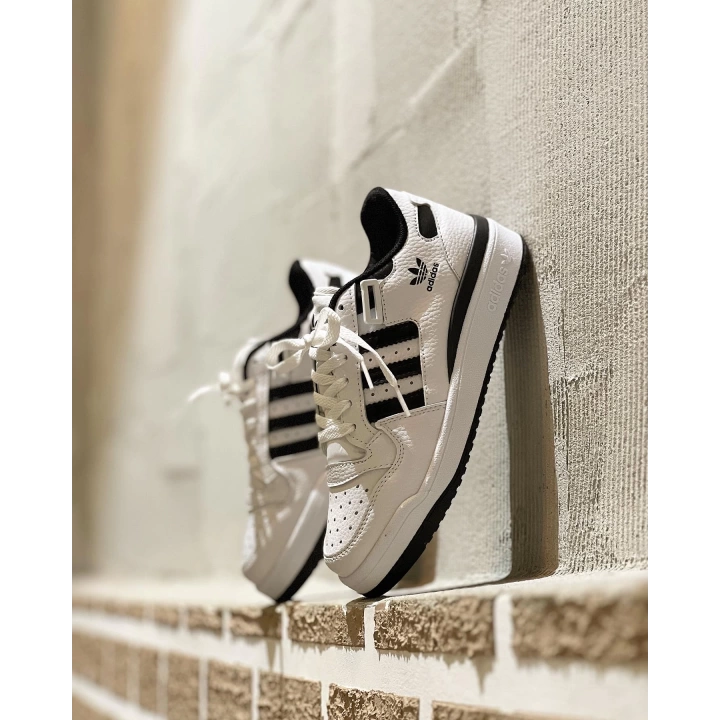 Adidas Forum Low Beyaz Siyah Detaylı