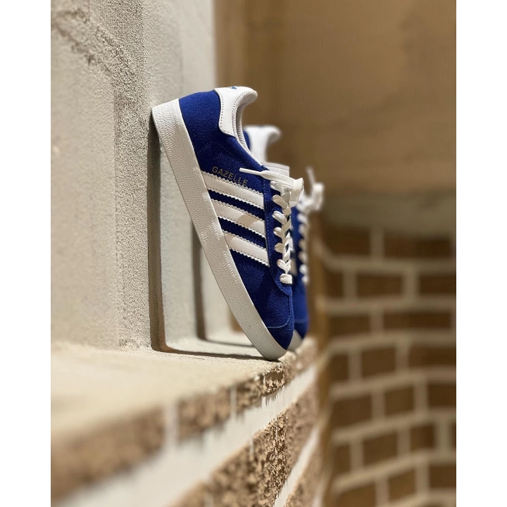 Adidas gazelle mavi beyaz