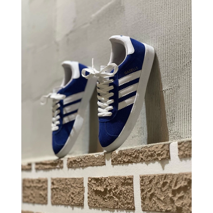 Adidas gazelle mavi beyaz