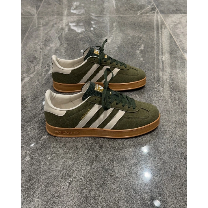 Adidas Gazelle Yağ Yeşili Beyaz