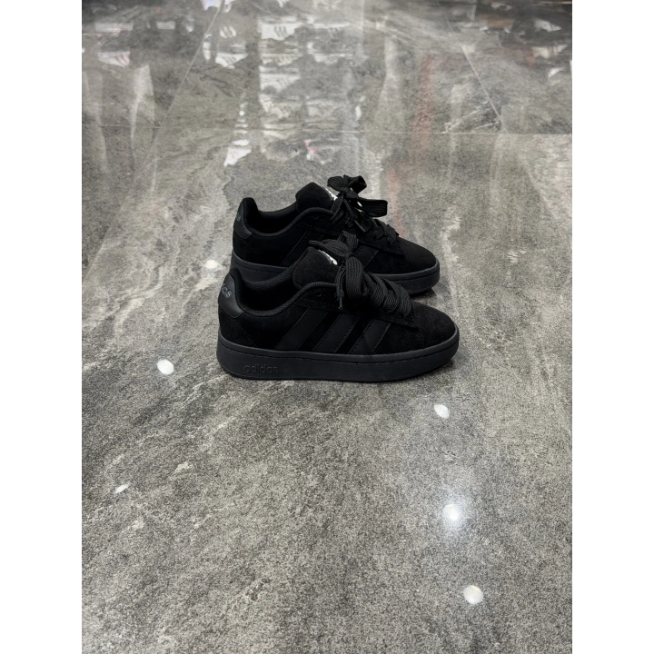 Adidas Grand Campus Siyah Siyah Detaylı Spor Ayakkabı
