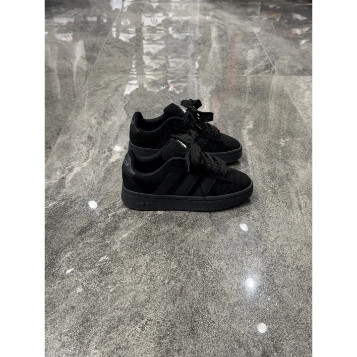Adidas Grand Campus Siyah Siyah Detaylı Spor Ayakkabı