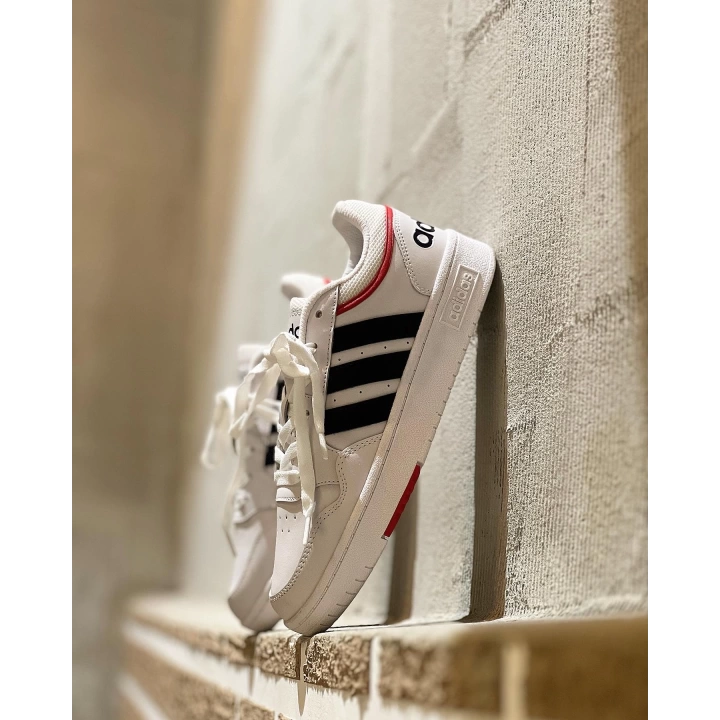 Adidas Hoops Ful Beyaz Laci Kırmızı Detaylı