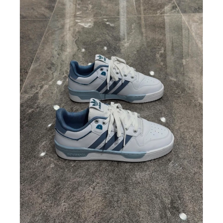 Adidas Low 86 Beyaz Buz Mavi Detaylı Spor Ayakkabı