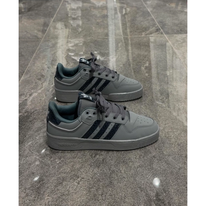 Adidas Low 86 Gri Detaylı Spor Ayakkabı