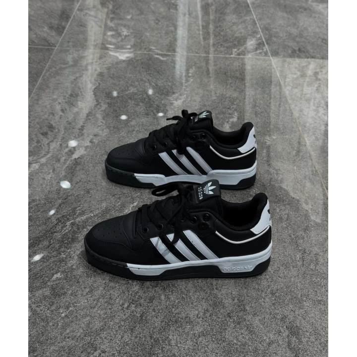 Adidas Low 86 Siyah Beyaz Detaylı Spor Ayakkabı