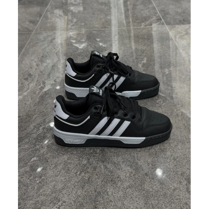 Adidas Low 86 Siyah Beyaz Detaylı Spor Ayakkabı