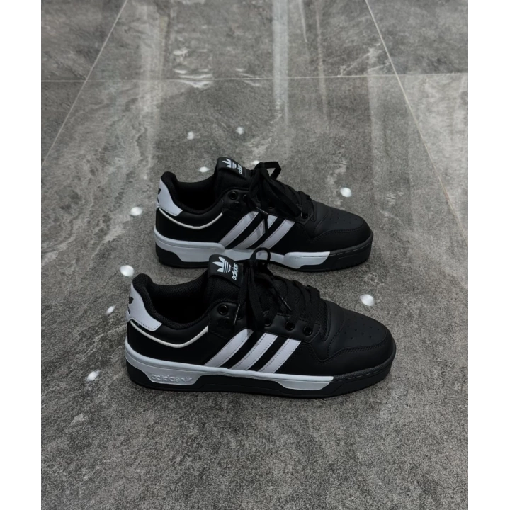 Adidas Low 86 Siyah Beyaz Detaylı Spor Ayakkabı