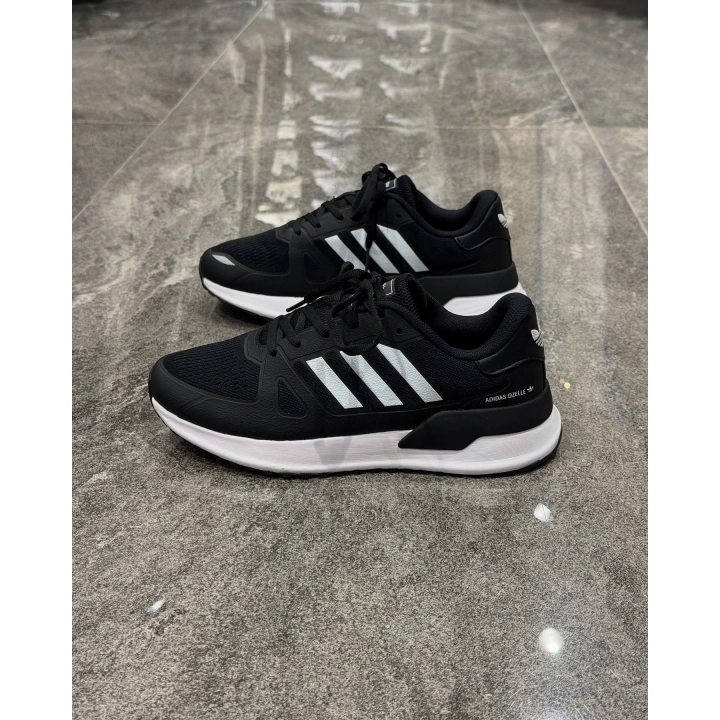 Adidas Ozelle Siyah Beyaz Detaylı Spor Ayakkabı