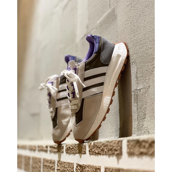 Adidas Retropy E5 Gri Mor Topuk