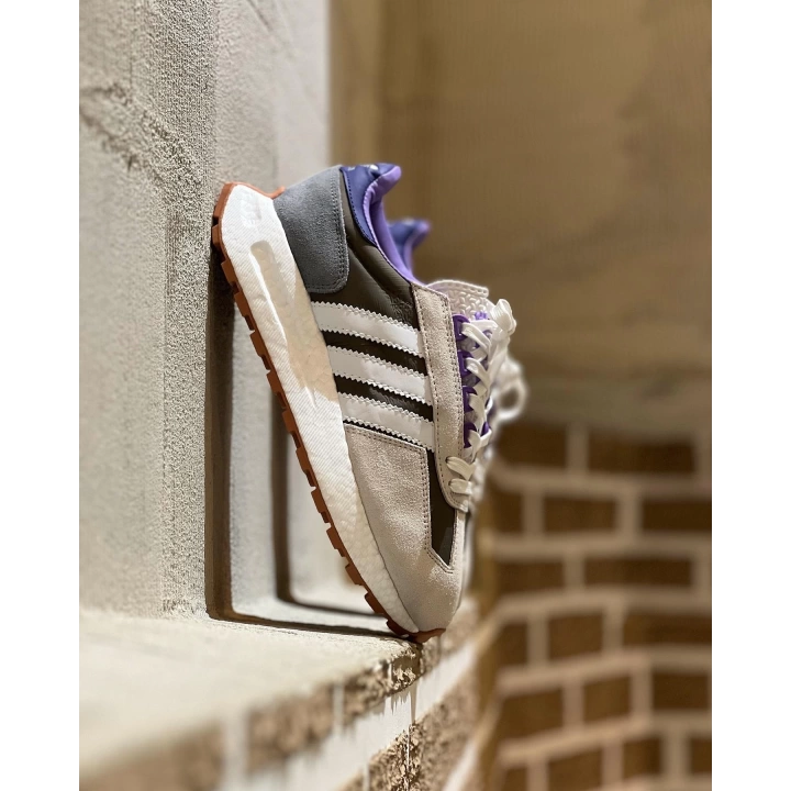 Adidas Retropy E5 Gri Mor Topuk