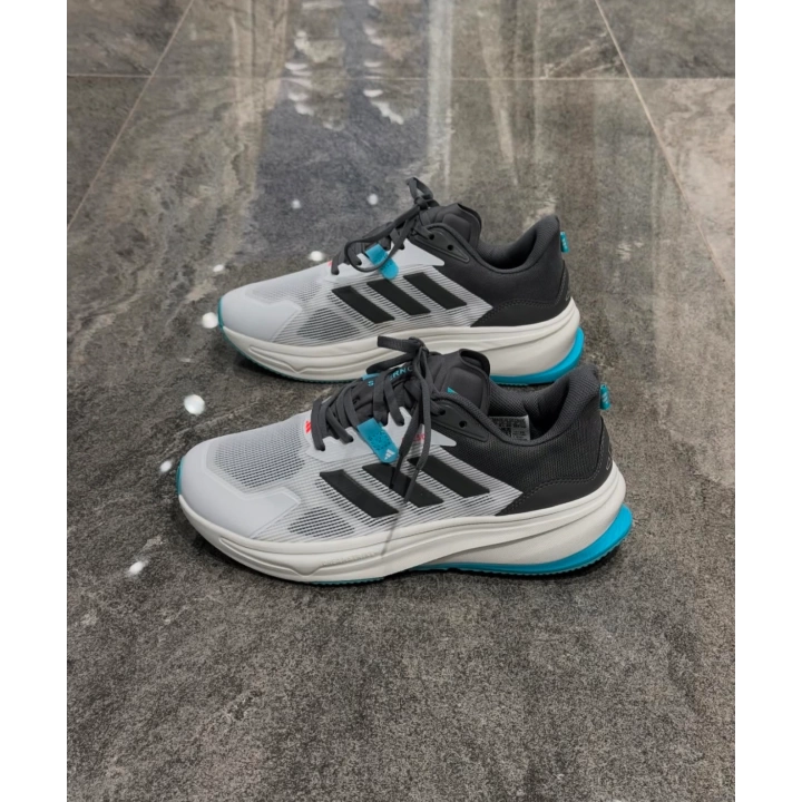 Adidas Rıse 5.0 Beyaz Gri Mavi Detaylı