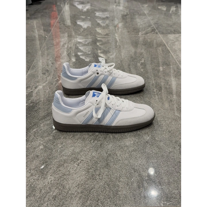Adidas Samba Beyaz Bebe Mavi