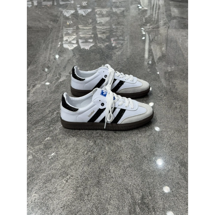 Adidas Samba Beyaz Siyah Ayna Spor Ayakkabı