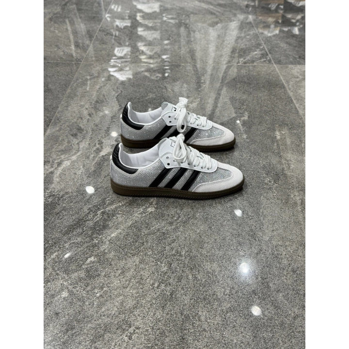 Adidas Samba OG Rhinestone Grey