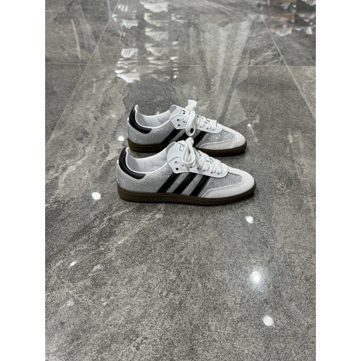 Adidas Samba OG Rhinestone Grey