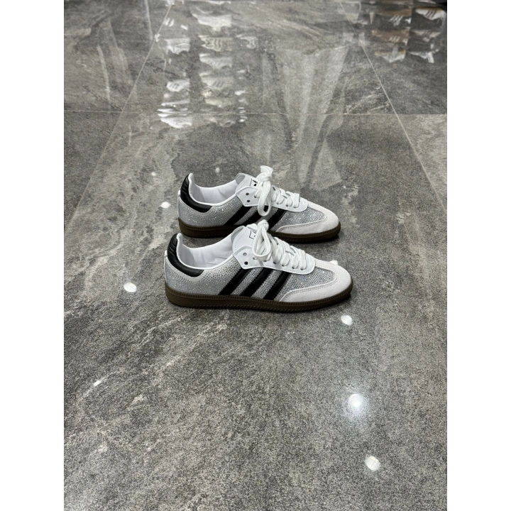 Adidas Samba OG Rhinestone Grey