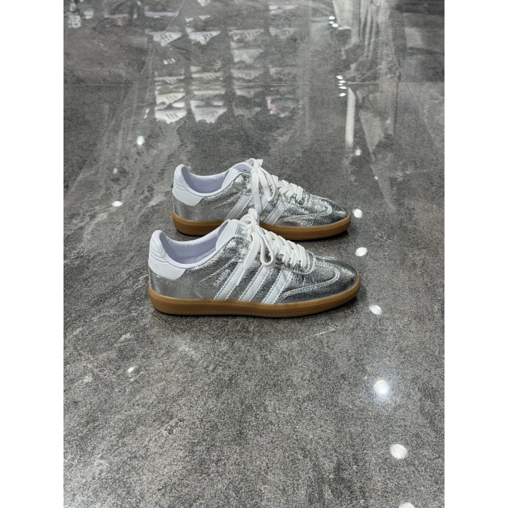 Adidas Samba Silver Metallic White Spor Ayakkabı