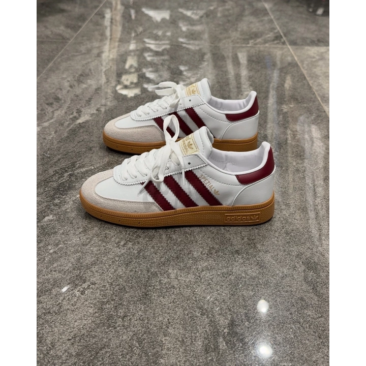 Adidas Spezial Beyaz Bordo Spor Ayakkabı